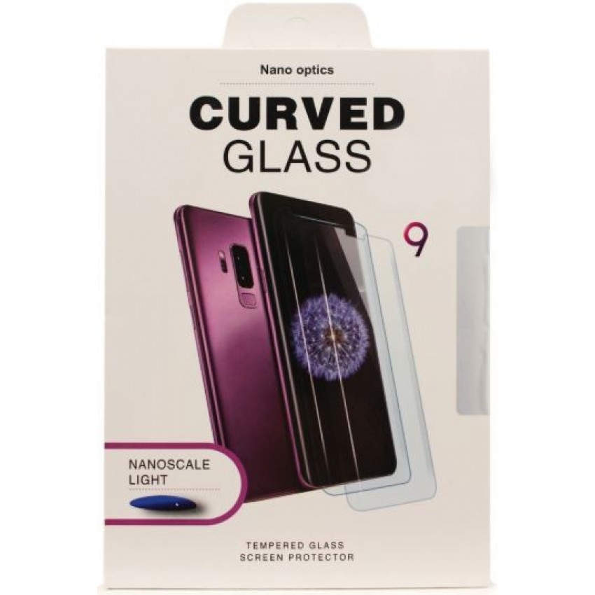 Screen protection glass "5D UV Glue" Samsung G975 S10+ curved