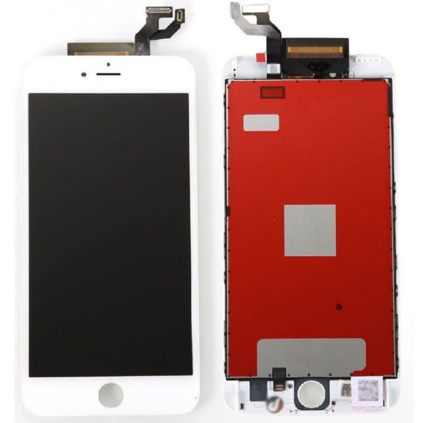 LCD displeja ekrāns iPhone 6S Plus ar skārienekrānu, balts Premium