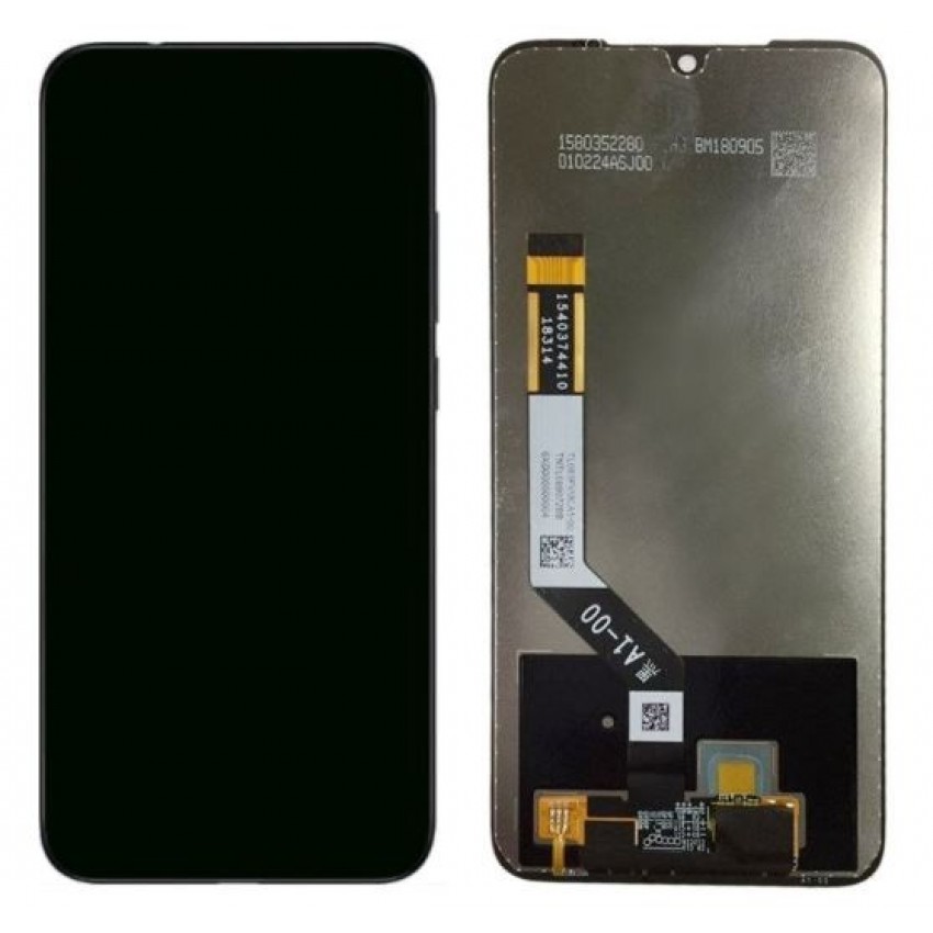 LCD displeja ekrāns Xiaomi Redmi Note 7/Note 7 Pro ar skārienekrānu, melns HQ