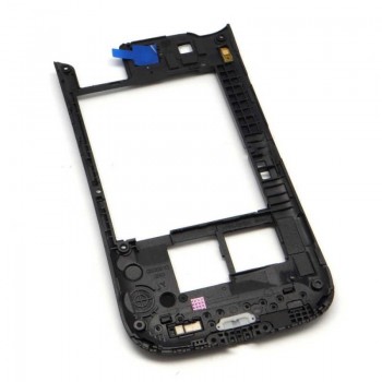 Middle housing Samsung i9300 S3 black ORG