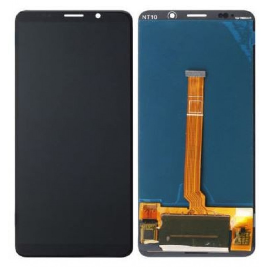 LCD displeja ekrāns Huawei Mate 10 Pro ar skārienekrānu melns (Titanium Gray) (bez logotipa) HQ