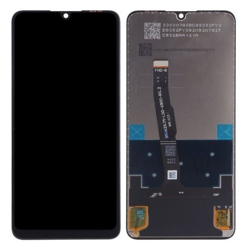 LCD displeja ekrāns Huawei P30 Lite ar skārienekrānu melns ORG