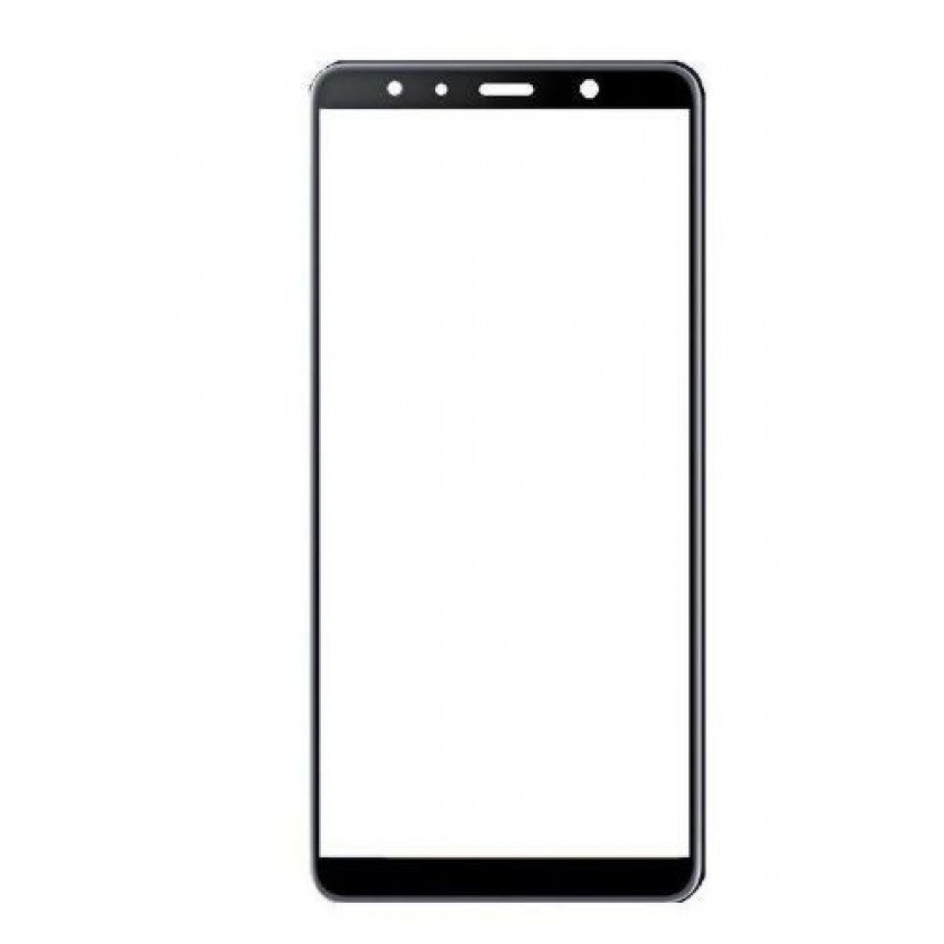 LCD ekrāna stikls Samsung A920 A9 2018 melns