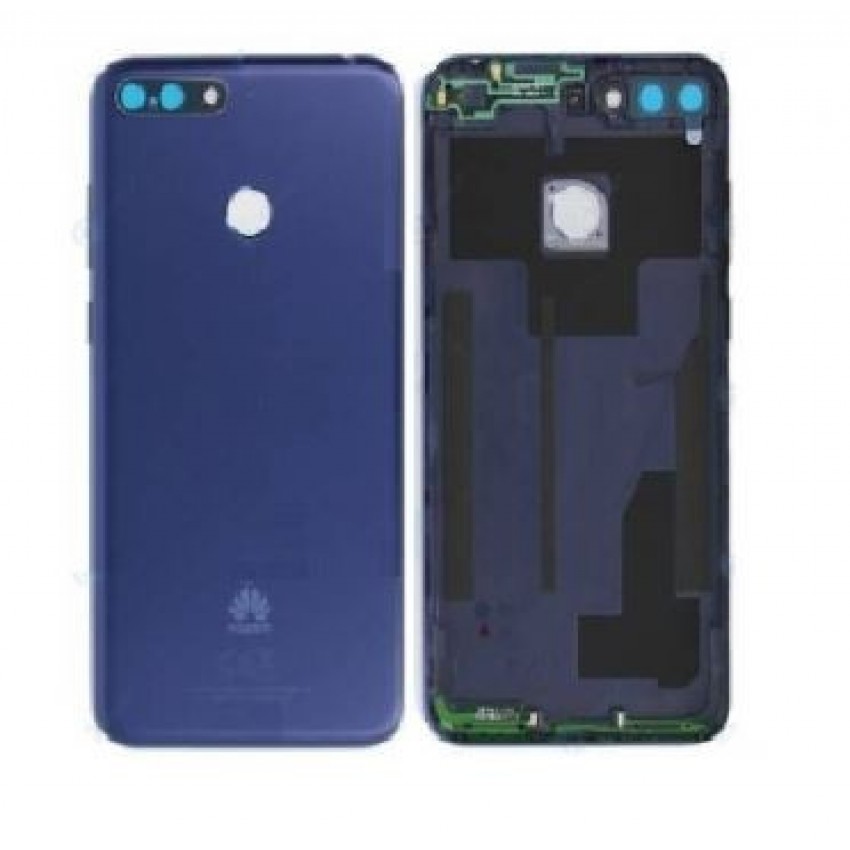 Galinis dangtelis Honor 7C (AUM-L41)/Huawei Y6 Prime 2018 Blue ORG