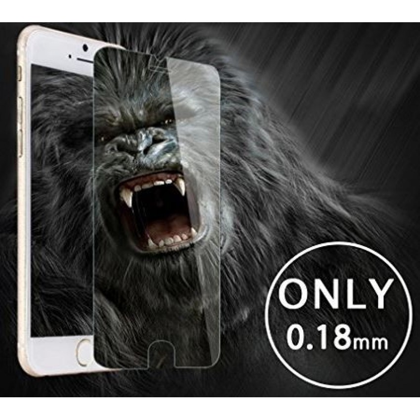 Screen protection glass "Gorilla 0.18mm" Apple iPhone 7/8 white bulk