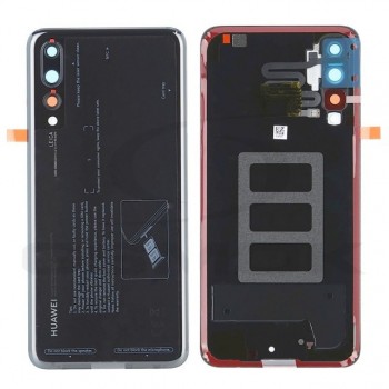 Back cover for Huawei P20 Pro Black original (service pack)