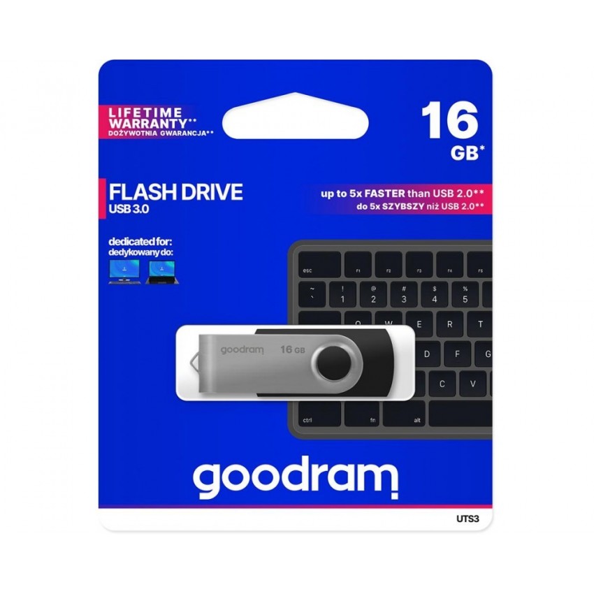 USB memory drive GOODRAM UTS3 16GB USB 3.0