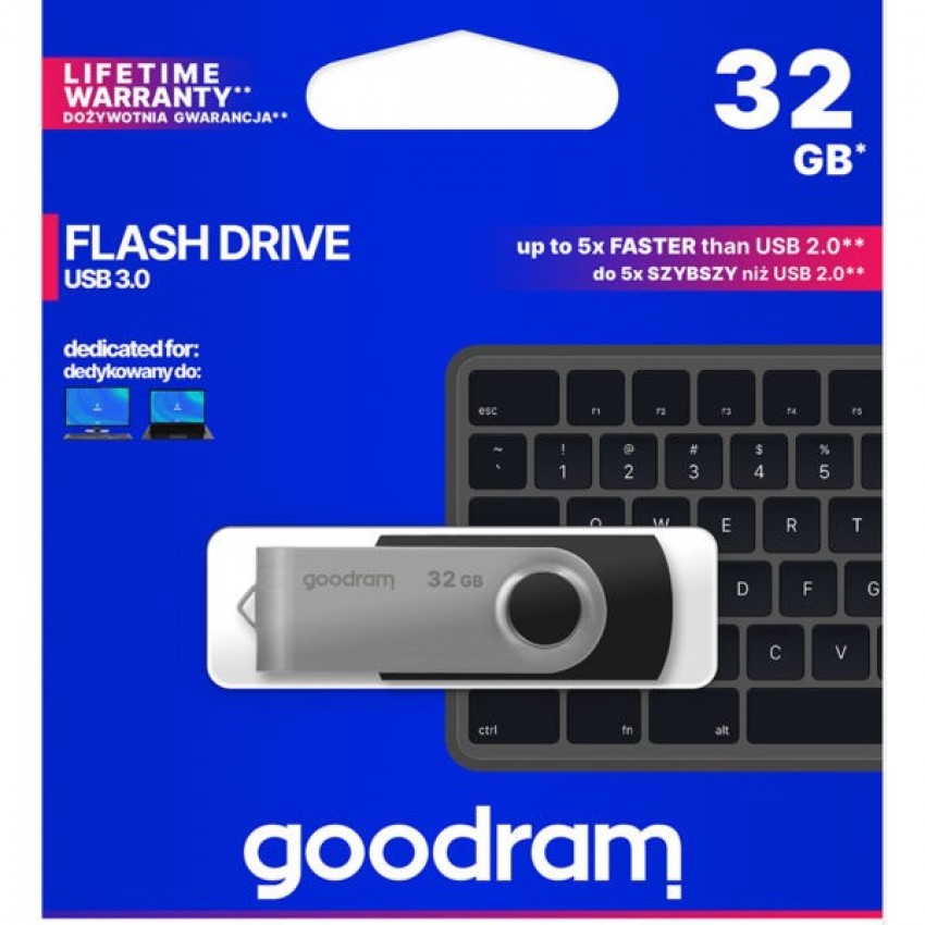 USB memory drive GOODRAM UTS3 32GB USB 3.0