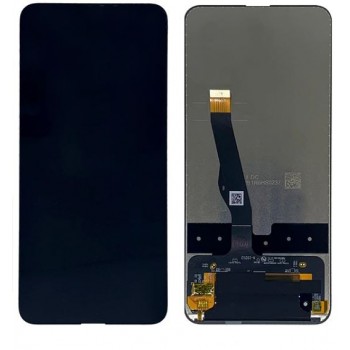 LCD displeja ekrāns Huawei P Smart Z/Y9 Prime 2019 ar skārienekrānu, melns 