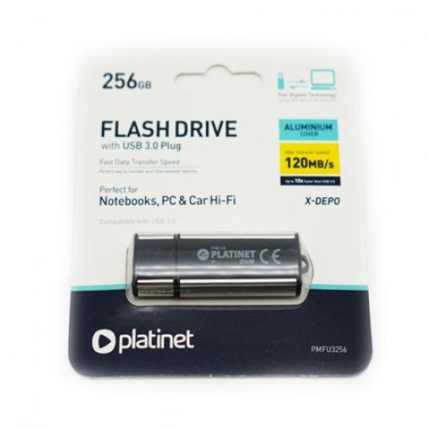 USB zibatmiņa Platinet 256 GB USB 3.0