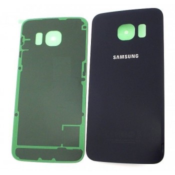 Aizmugurējais vāciņš priekš Samsung G925F S6 Edge Black Sapphire oriģinālā (servisa pakotne) (service pack)