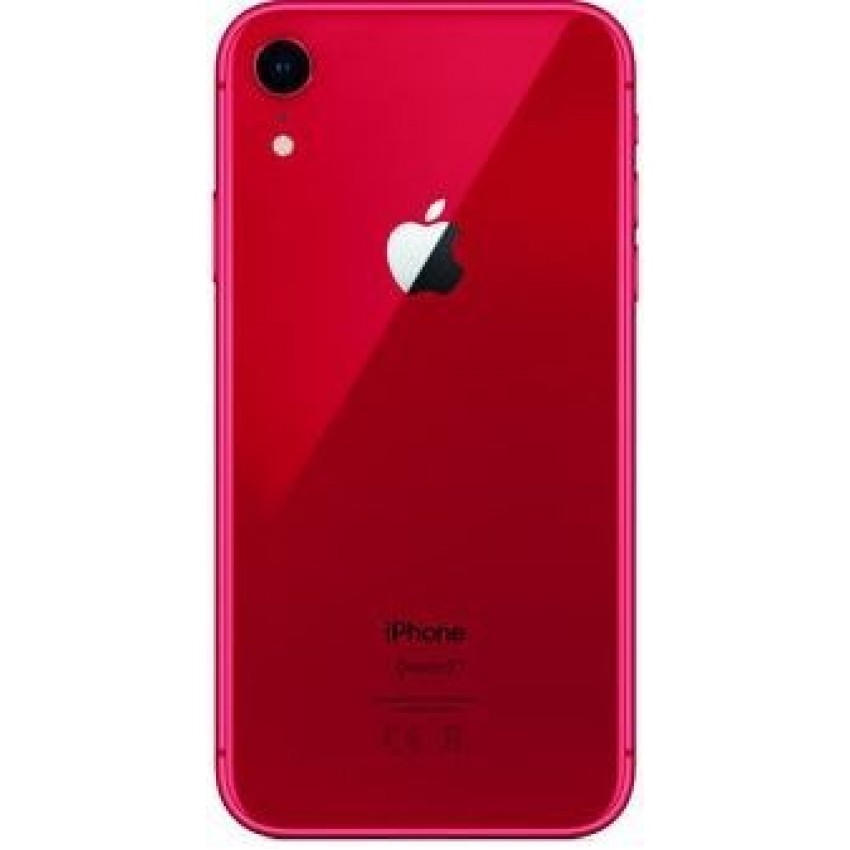Akumulatora vāks iPhone XR sarkans (lielāks caurums kamerai) HQ