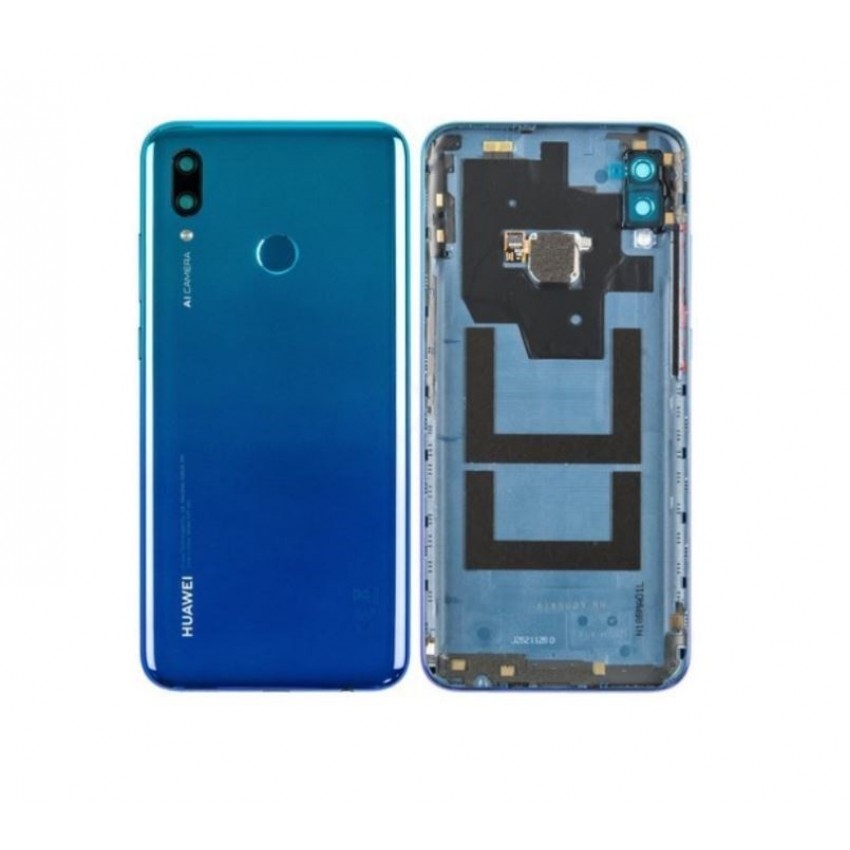 Aizmugurējais vāks Huawei P Smart 2019 zils (Aurora Blue) oriģināls (lietots C pakāpe)