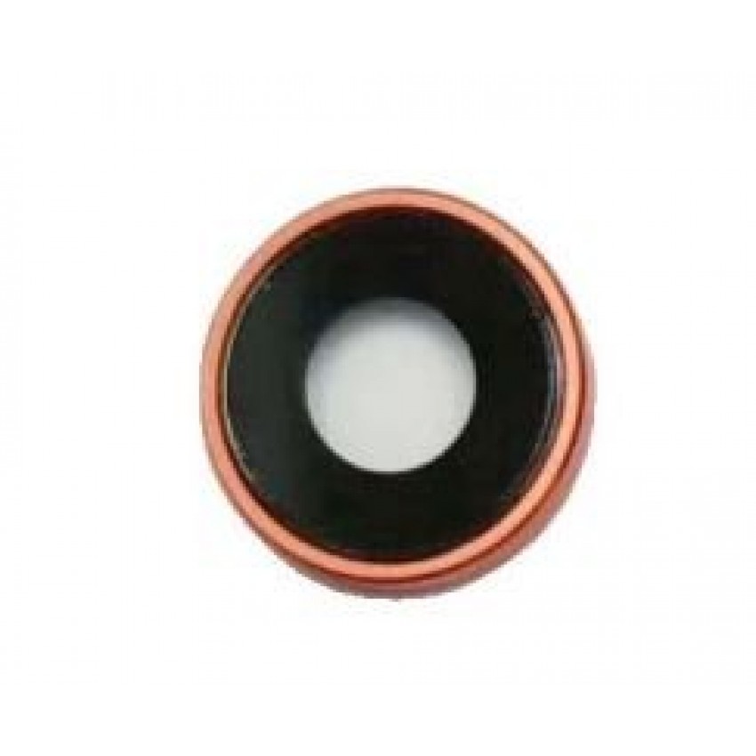 iPhone XR lens for camera with frame Coral ORG