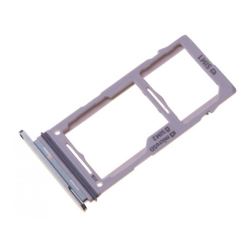 SIM card holder Samsung S10e/S10/S10+ DUAL green (Prism Green) ORG SIM card holder Samsung S10e/S10/S10+ DUAL green (Prism Green) ORG