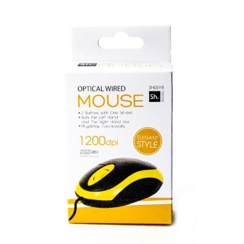 Mouse SH06 optical, yellow-black