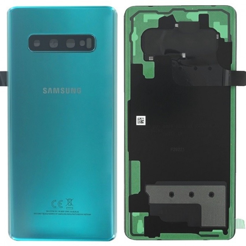 Back cover for Samsung G975 S10+ green (Prism Green) original (used Grade A)