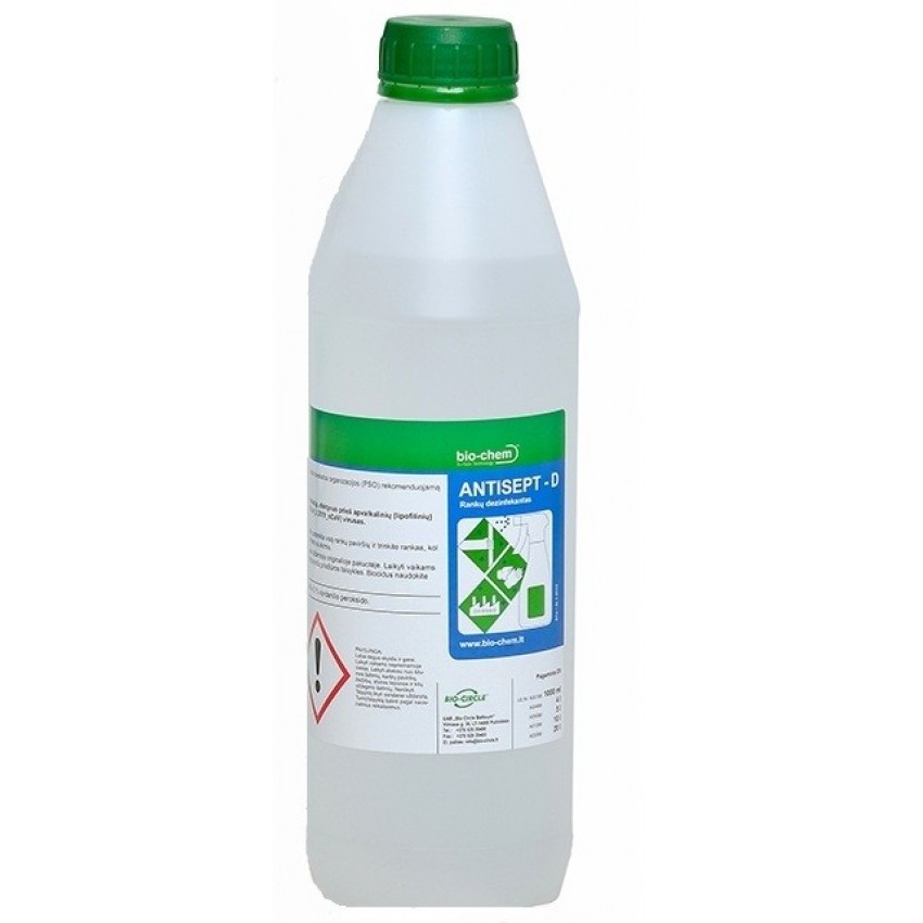 Hand sanitizer ANTISEPT-D liquid (1L)