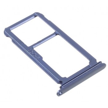 SIM card holder Huawei P10 Plus blue original (service pack)