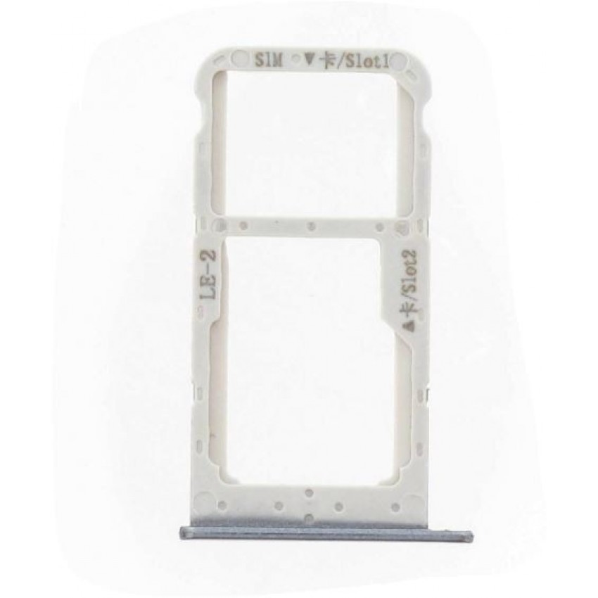 SIM card holder Huawei Honor 9 Lite grey original (service pack)