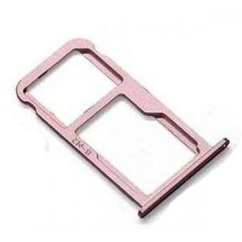 SIM card holder Huawei Honor 8 rose original (service pack)