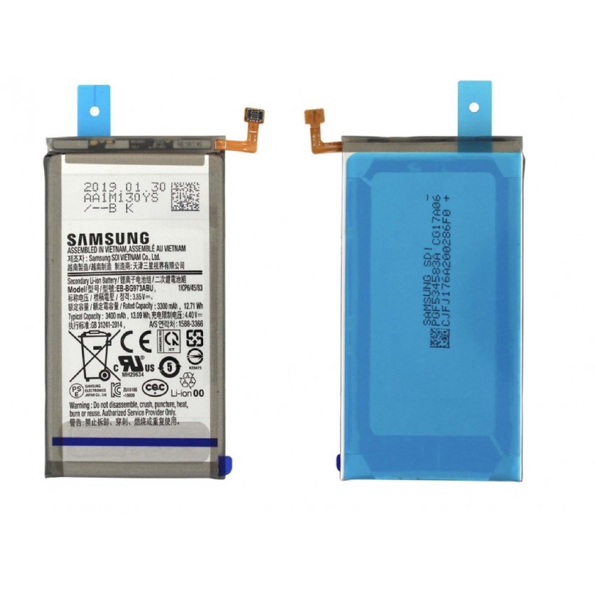 Akumuliatorius originalus Samsung G973F S10 3300mAh EB-BG973ABU (service pack)