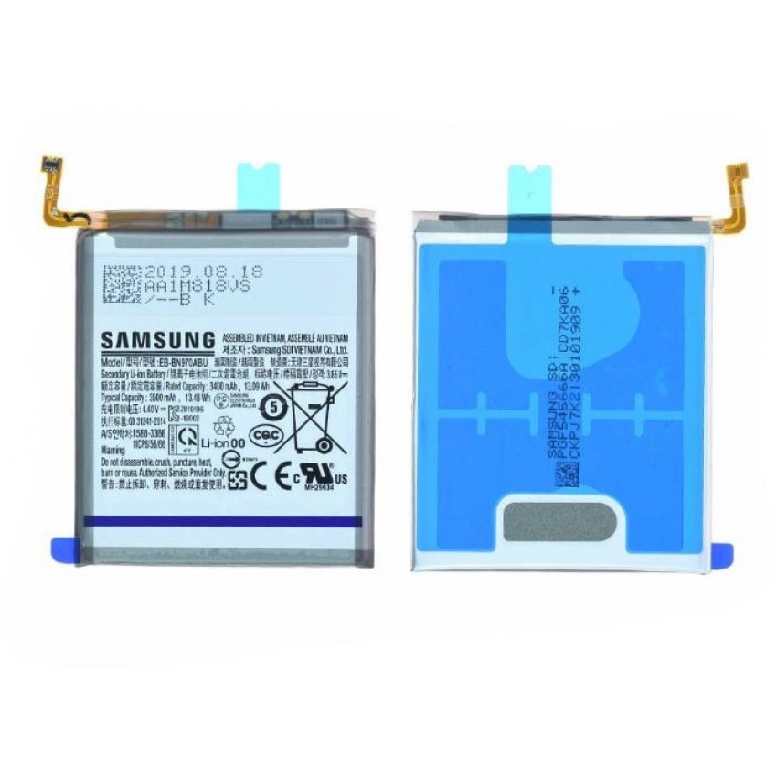 Akumuliatorius originalus Samsung N970F Note 10 3400mAh EB-BN970ABU (service pack)