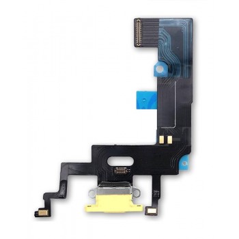 Flex Apple iPhone XR for charging connector with microphone yellow ORG