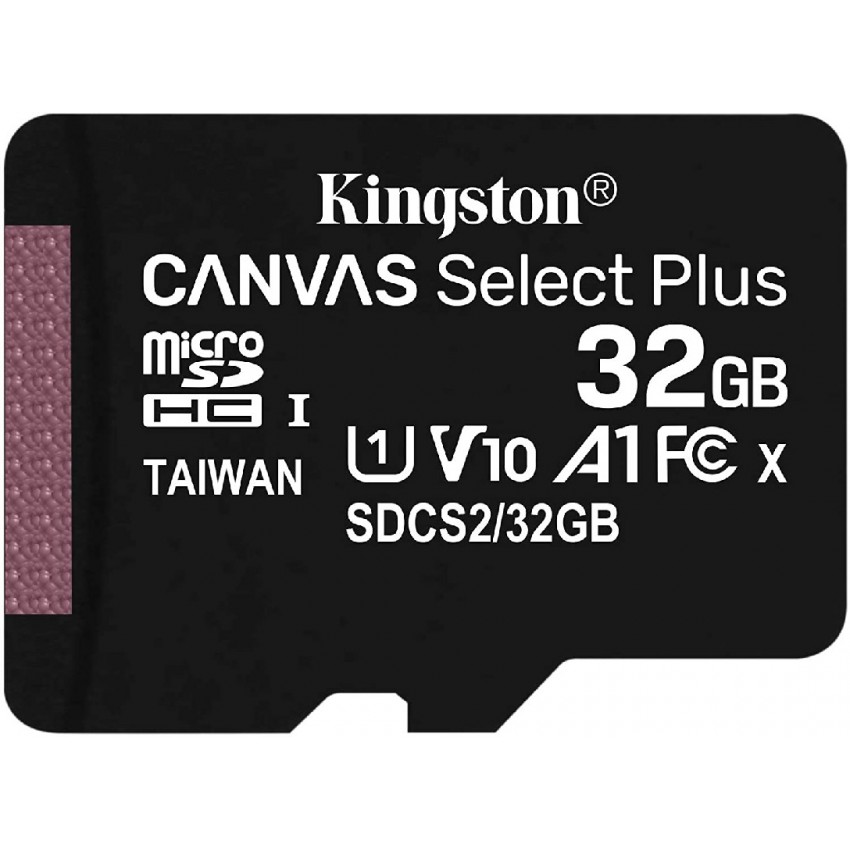 Memory card Kingston Canvas Select Plus MicroSD 32GB (class10 UHS-I 100MB/S)