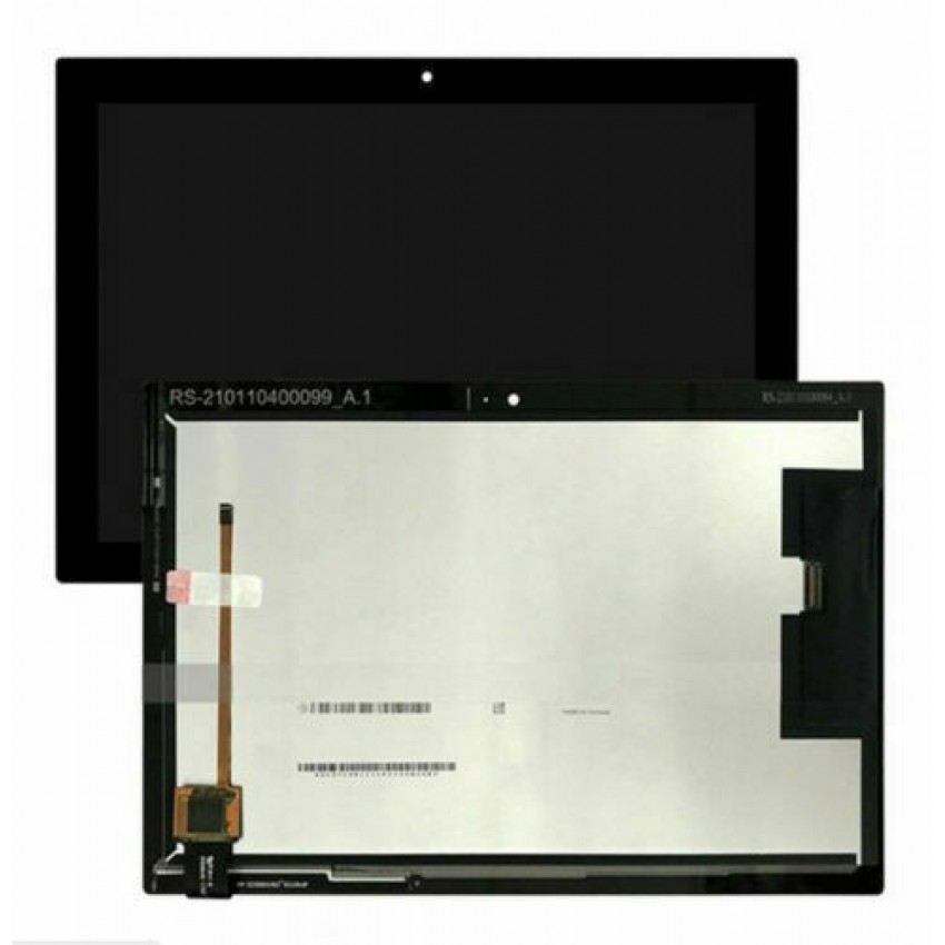LCD displeja ekrāns Lenovo Tab M10 TB-X505 (P101DEA-AB0) ar skārienekrānu, melns HQ