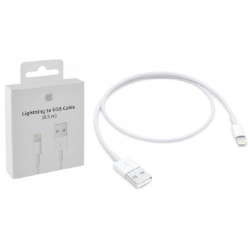 USB cable original iPhone 5/6/7/8/X/11 "lightning" (0.5M) (A1511) with box