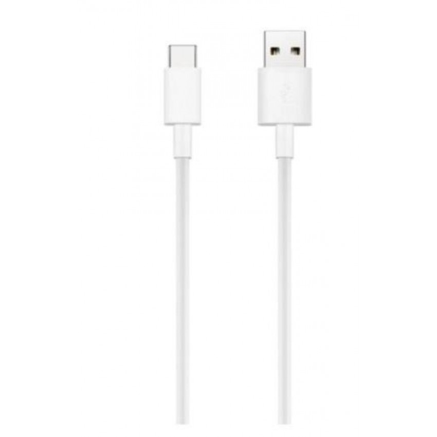 USB kabelis Huawei Quick Charge 3A uzlādes type-C balts (1M)