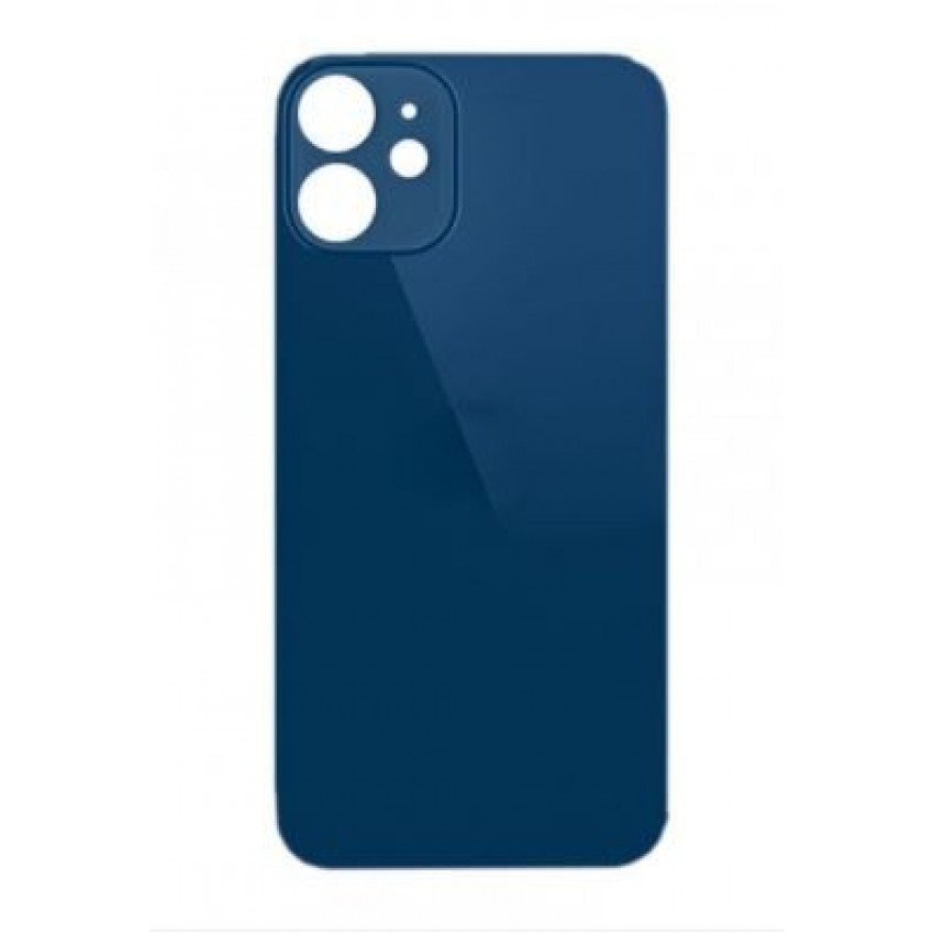 Akumulatora vāks iPhone 12 zils (lielāks caurums kamerai) HQ