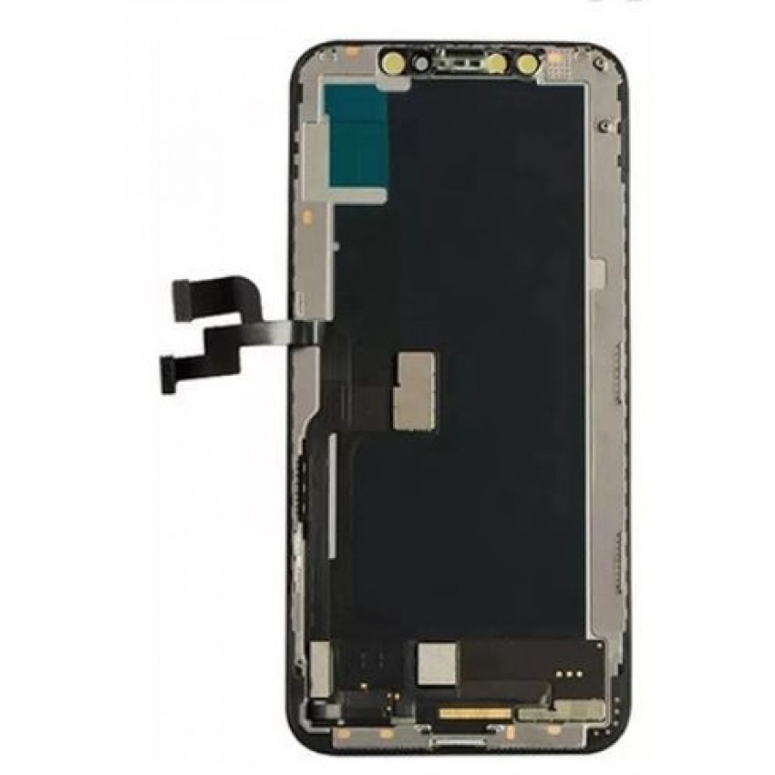 LCD displeja ekrāns iPhone XS ar skārienekrānu, oriģināls (lietots C pakāpe)