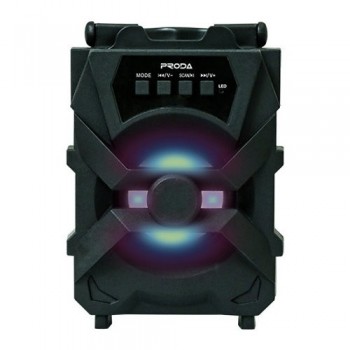 Bluetooth portable speaker Proda Xunshen (MicroSD,AUX,FM) black