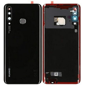 Aizmugurējais vāciņš priekš Huawei P30 Lite black (Midnight Black) 48MP oriģināls (service pack)
