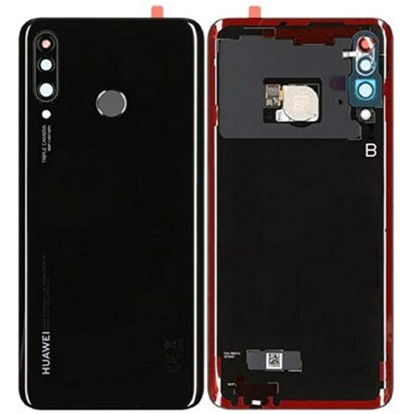 Back cover for Huawei P30 Lite black (Midnight Black) 48MP original (service pack)