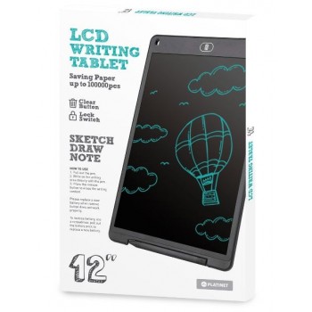 PLATINET LCD WRITING TABLET 12'' black