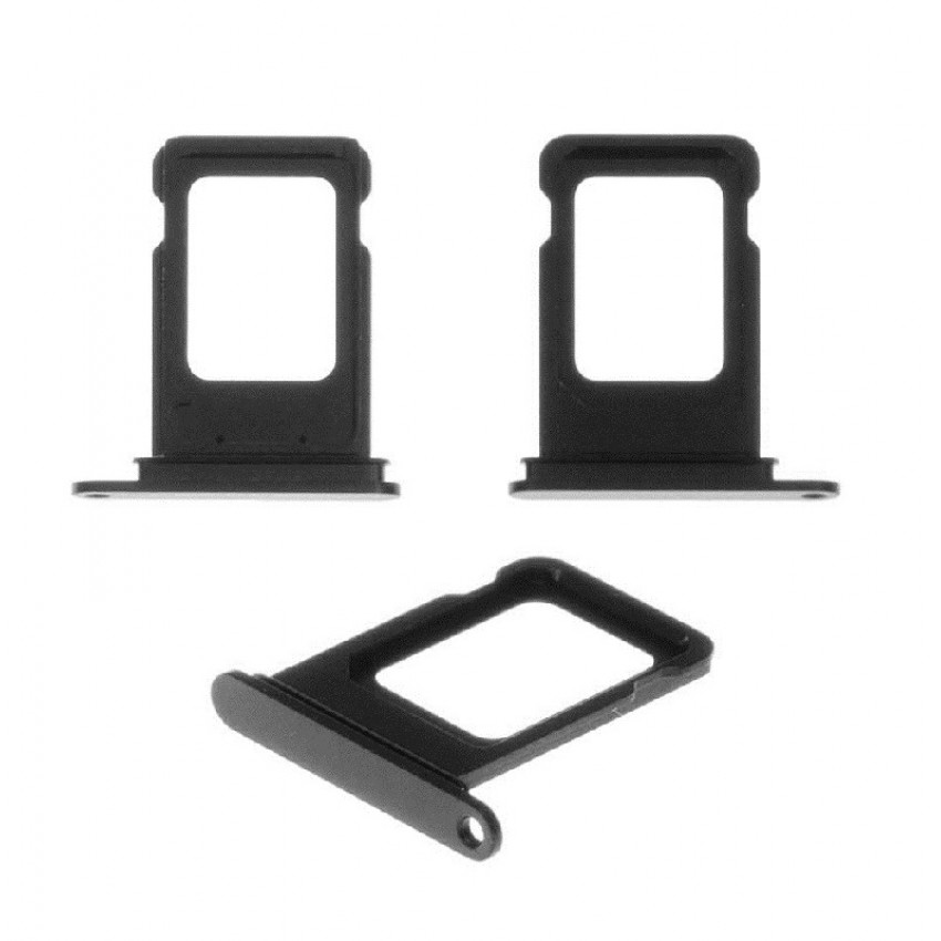 SIM card holder for iPhone 12 Black ORG