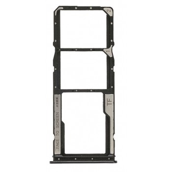 SIM kortelės laikiklis Xiaomi Redmi Note 10 Shadow Black - Onyx Grey ORG