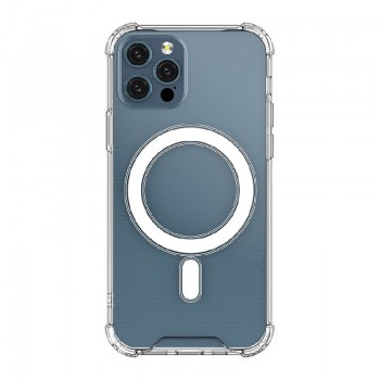 Futrālis  Clear Magnetic (MagSafe) Apple iPhone 12 Mini caurspīdīgs