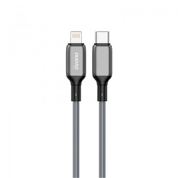 USB cable  Dudao (L5H) "USB-C (Type-C) to Lightning Cable" (65W QC3.0) grey 1M