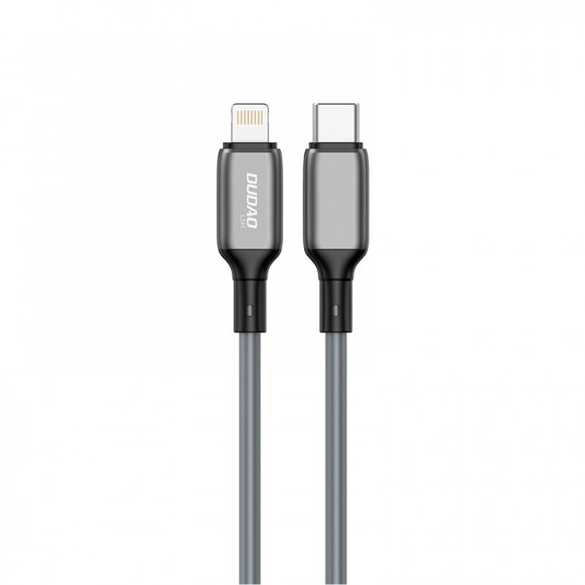 USB cable  Dudao (L5H) USB-C (Type-C) to Lightning Cable (65W QC3.0) grey 1M