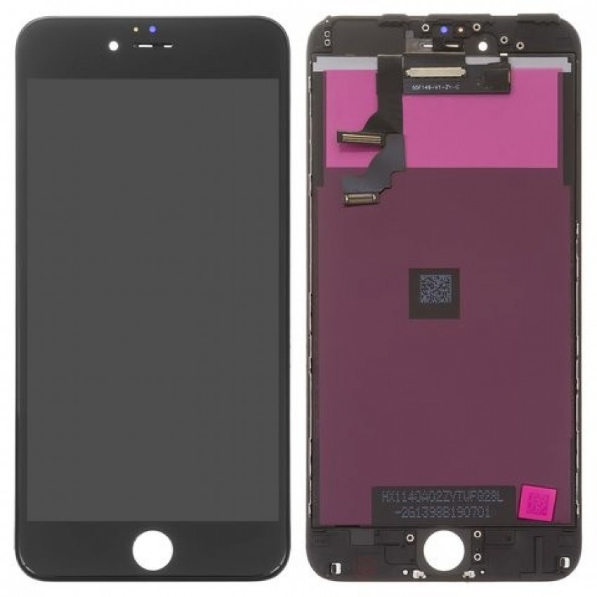 Ekranas iPhone 6 Plus su lietimui jautriu stikliuku juodas ESR HQ