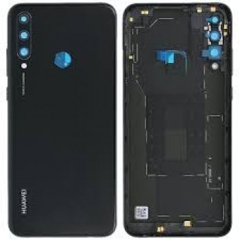 Aizmugurējais vāciņš Huawei Y6p 2020 Midnight Black oriģināls (lietots C pakāpe)