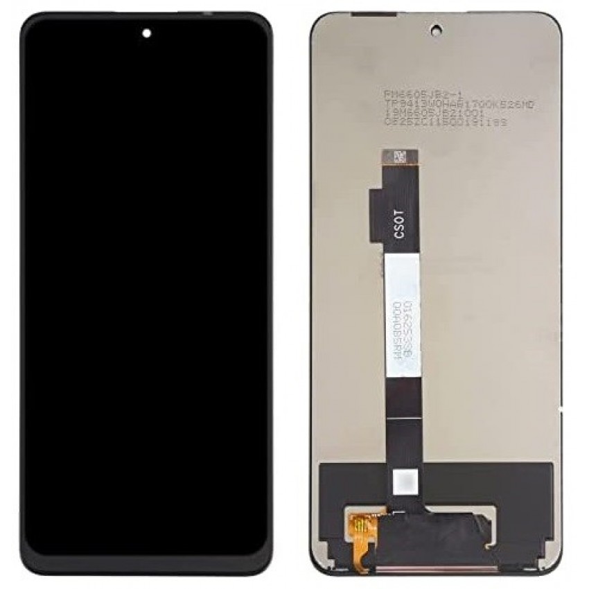 LCD ekrāns Xiaomi Note 10 Pro 5G 2021 ar skārienekrānu, melns ORG