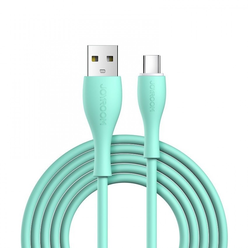 USB cable JOYROOM (S-1030M8) type-C (2.4A) 1m green
