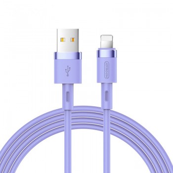 USB cable JOYROOM (S-1224N2) lightning (2.4A) 1.2m purple
