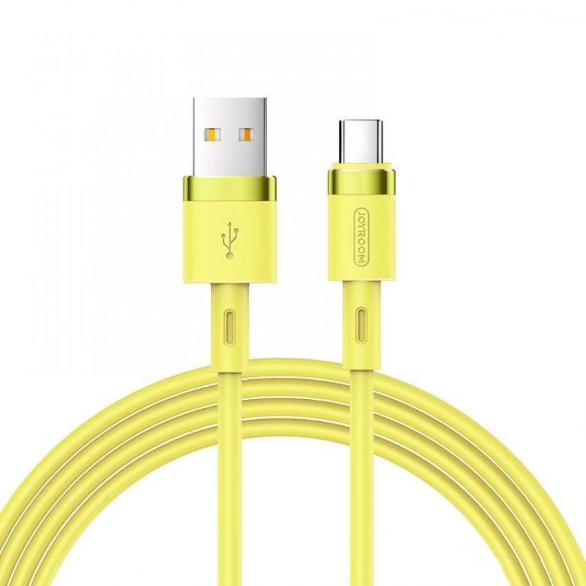 USB kabelis JOYROOM (S-1224N2) Type-C (2,4A) 1,2 m dzeltens
