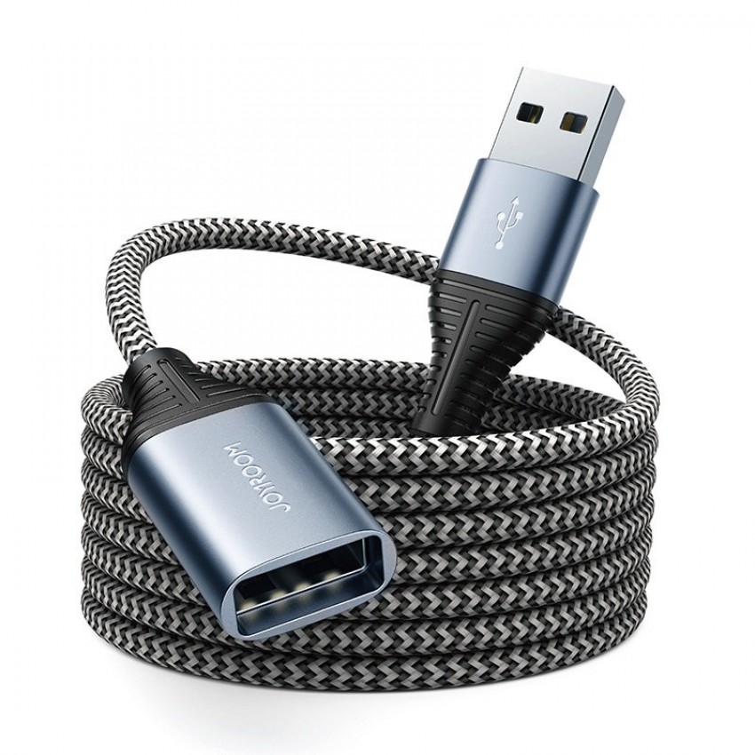 Extension cable JOYROOM (S-2030N13) (USB 2.0 2m) grey